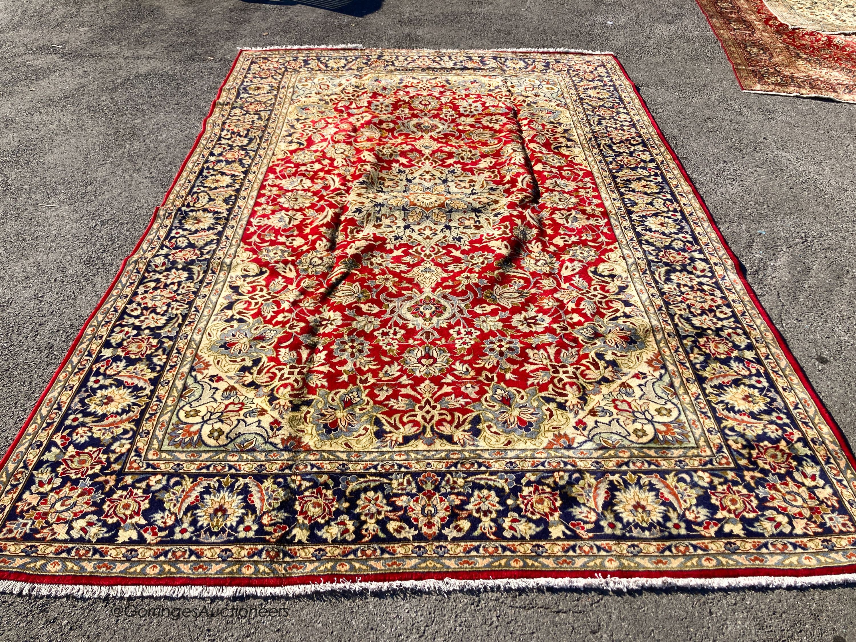 A Najaf Abad carpet, 370 x 250cm